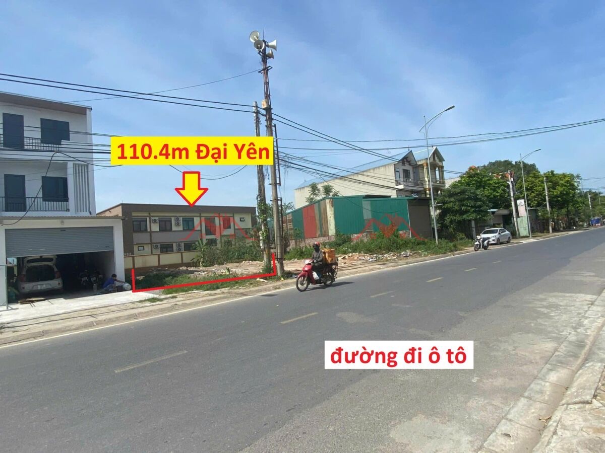 SIÊU PHẨM GIÁ 6,550 TỶ ĐẤT TẠI ĐẠI YÊN-CHƯƠNG MỸ D/T:110,4M - Ảnh chính