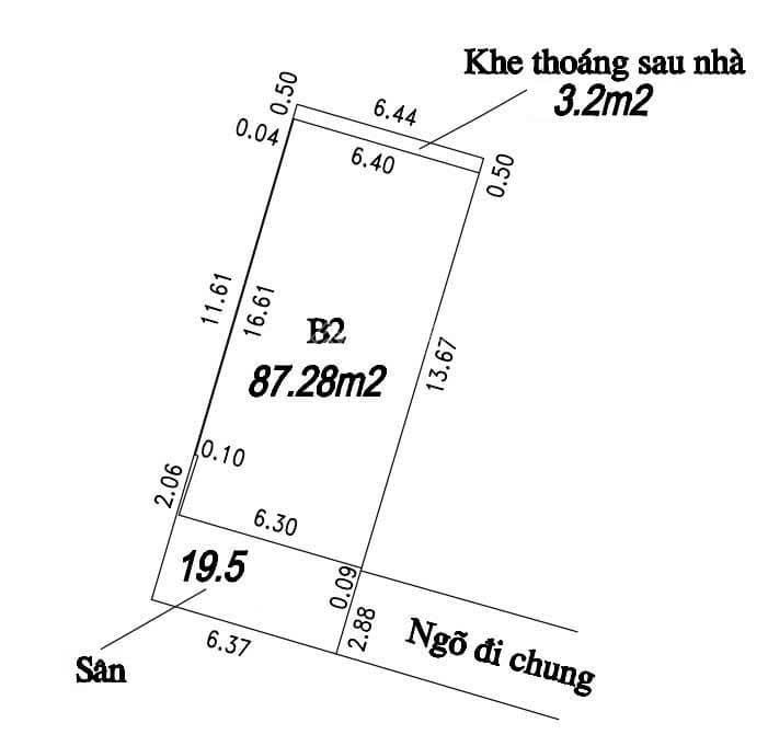 Bán nhà riêng 34 tỷ, diện tích 87.28 m2 tại ngõ 38B, Lý Nam Đế, Cửa Đông, Hoàn Kiếm, Hà Nội - Ảnh 4