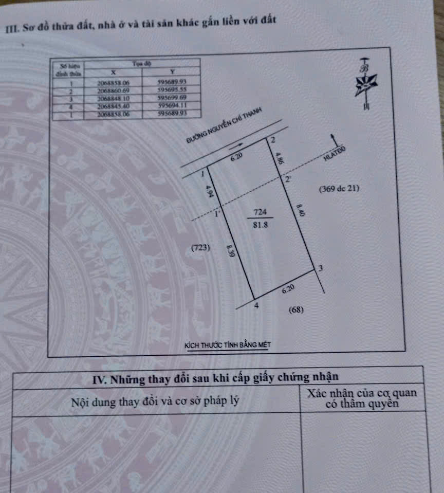 Bán lô 83m2 đường kinh doanh Nguyễn Chí Thanh - phường Hưng Đông, TP Vinh - Ảnh chính