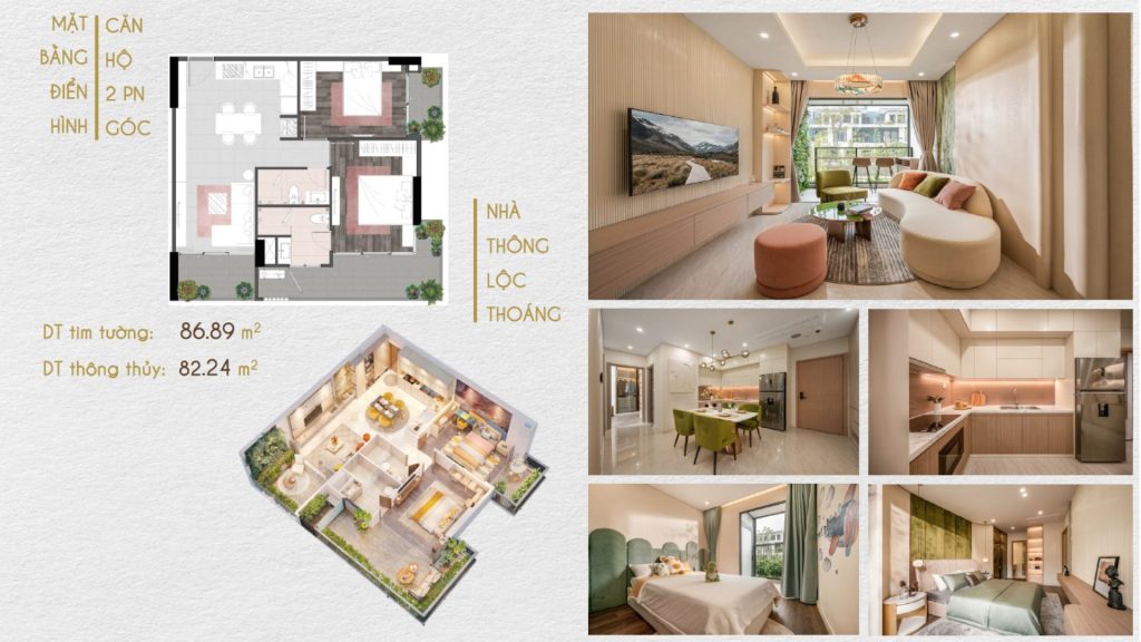 Sang nhượng suất nội bộ căn 2 phòng ngủ góc 87m2 dự án căn hộ Fiato Uptown giá cực tốt - Ảnh chính