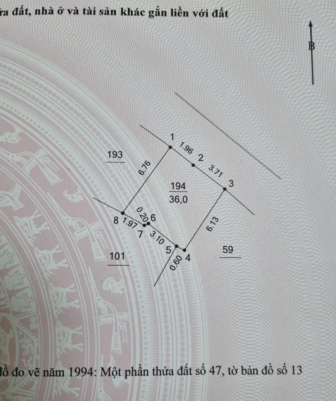 Bán nhà Thanh Trì, Hoàng Mai, Hà Nội, Diện tích 36m2*4 tầng, hiện đang cho thuê 12 triệu/tháng, Giá - Ảnh chính