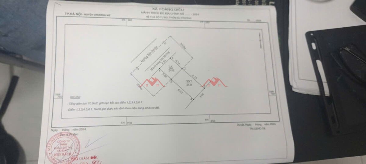 SIÊU PHẨM GIÁ 2,4 TỶ ĐẤT TẠI HOÀNG DIỆU-CHƯƠNG MỸ D/T:61M - Ảnh 3