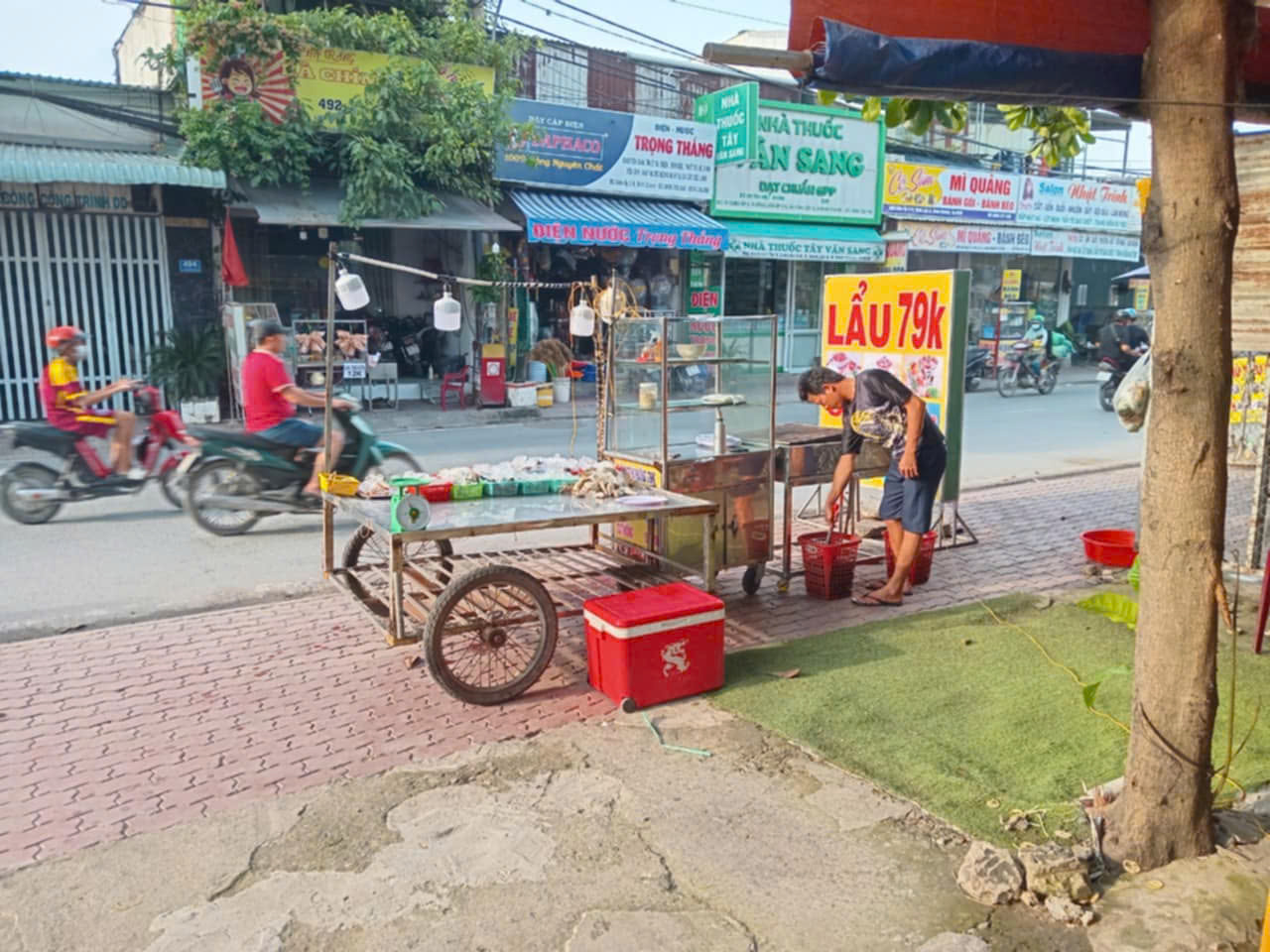 Chính chủ cần sang nhượng quán khu vực vĩnh lộc A gần chợ mặt tiền đường - Ảnh 1