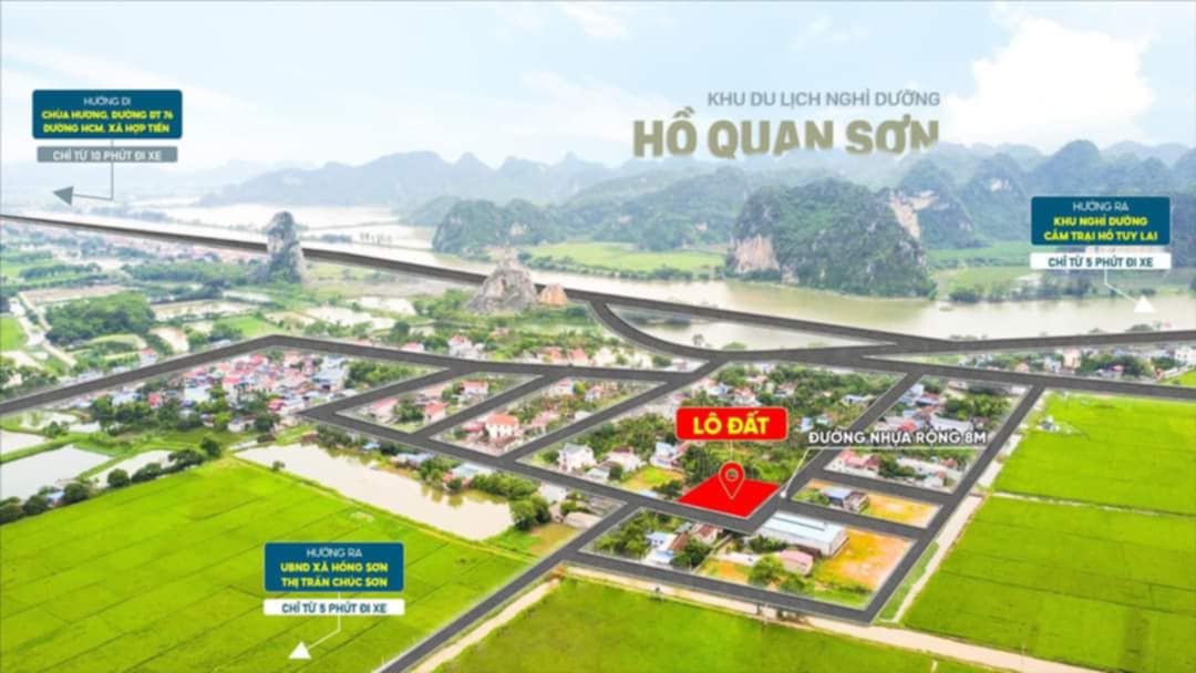 Bán Đất Hồng Sơn Mỹ Đức, Xe  Tải Vào Đất , Đi Bộ Ra Hồ Quan Sơn - Ảnh 4