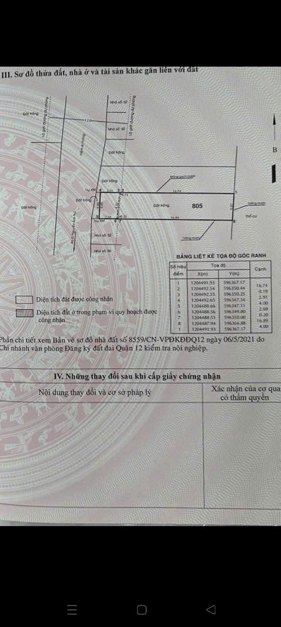 Bán Lô Đất khu phân lô Đồng Bộ Hiệp Thành 02, P. Hiệp Thành, Q12 giá 3.5 tỷ - Ảnh chính