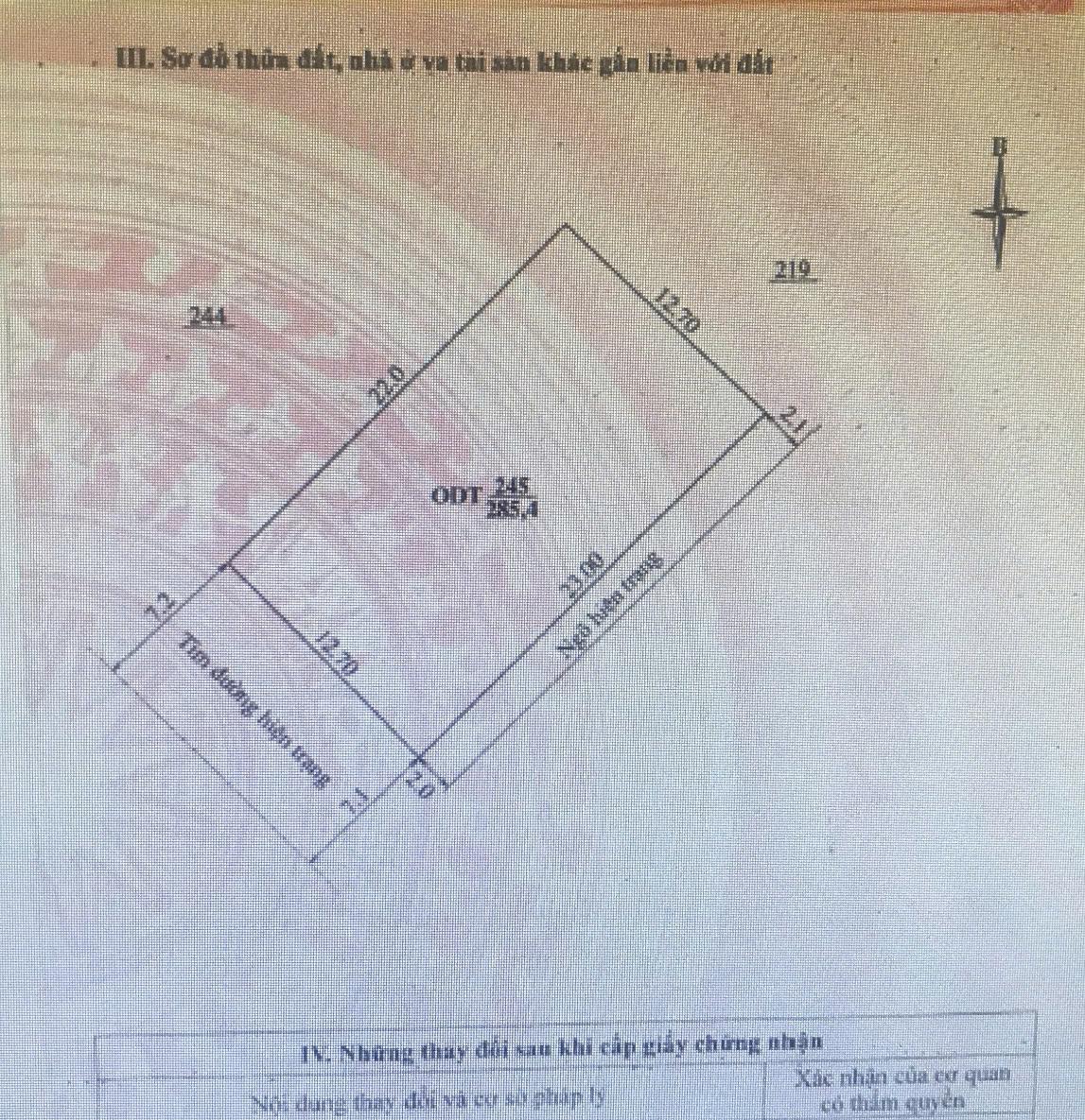 ĐẤT ĐẸP -CẦN BÁN ĐẤT THỔ CƯ GẦN CHỢ Tại số 13 Phạm Hồng Thái, P.Trường Thi, TP Thanh Hóa-Thanh Hóa - Ảnh 2