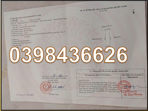 ⛔️Chính chủ chuyển nhượng lô đất mặt ngõ cạnh nhà Thờ Dương Quan, Thủy Nguyên, Hải Phòng, 34tr/m2; - Ảnh chính