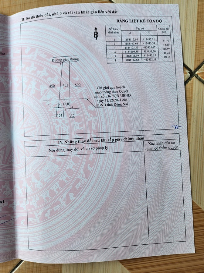 ĐẤT CHÍNH CHỦ - MẶT TIỀN ĐƯỜNG Nhựa 7m Vị Trí Xã Long Thọ, Nhơn Trạch, Đồng Nai - Ảnh 1