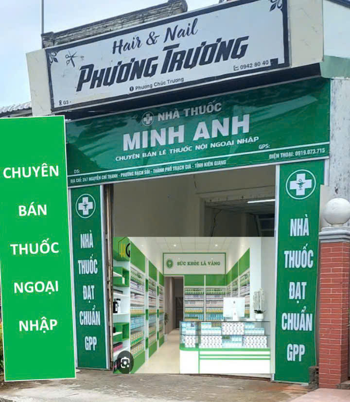 Bán Nhà Thuốc 2 Mặt Tiền Đường Nguyễn Chí Thanh, Phường Rạch Sỏi, TP. Rạch Giá, Kiên Giang. - Ảnh chính