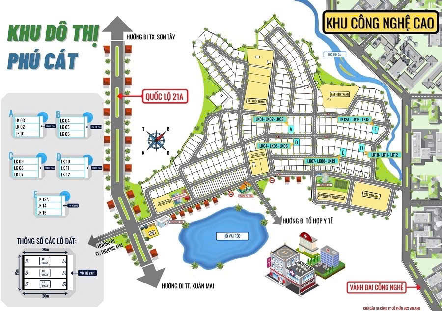 Hàng hiếm đất TDC Cầu Vai Réo xã Phú Cát huyện Quốc Oai lõi trung tâm hoà lạc. - Ảnh 3