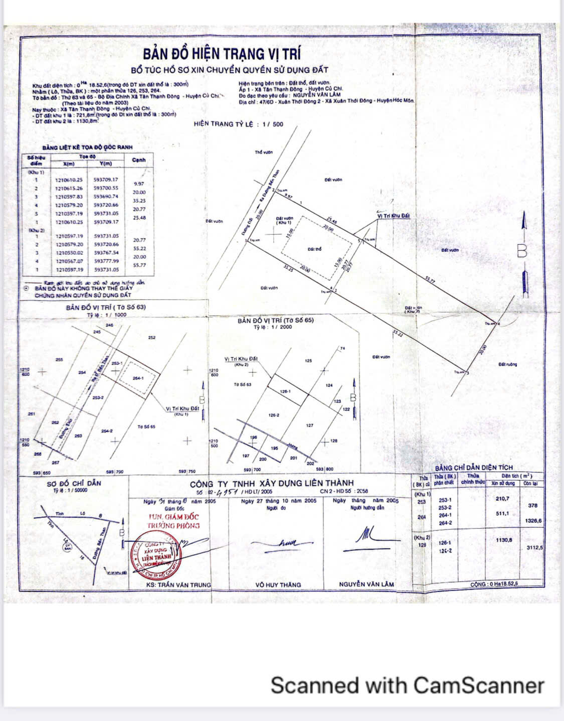 CHÍNH CHỦ KẸT TIỀN CẦN BÁN MIẾNG ĐẤT DT  1852,6M2 TẠI TÂN THẠNH ĐÔNG  CỦ CHI - Ảnh chính