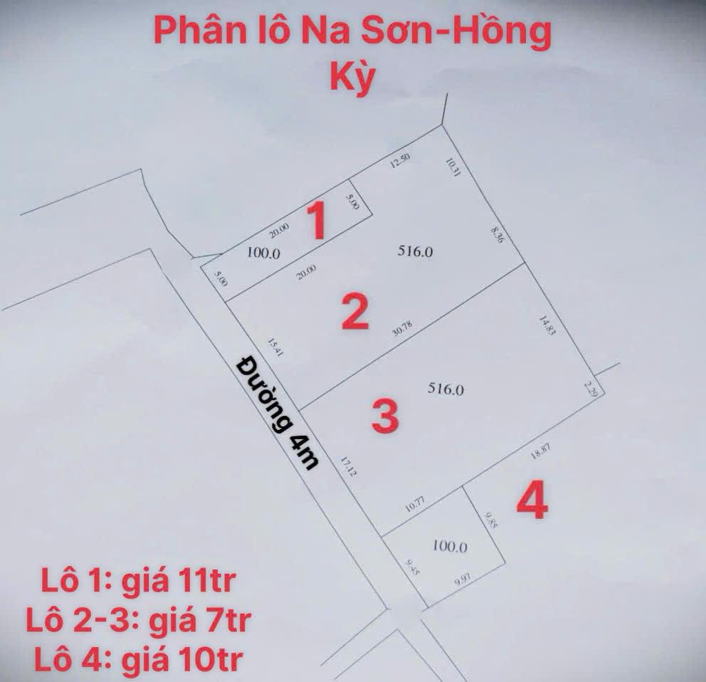 Giá CỰC RẺ  hơn 10tr/m tại Na Sơn-Hồng Kỳ-Sóc Sơn full thổ cư 100M - Ảnh chính