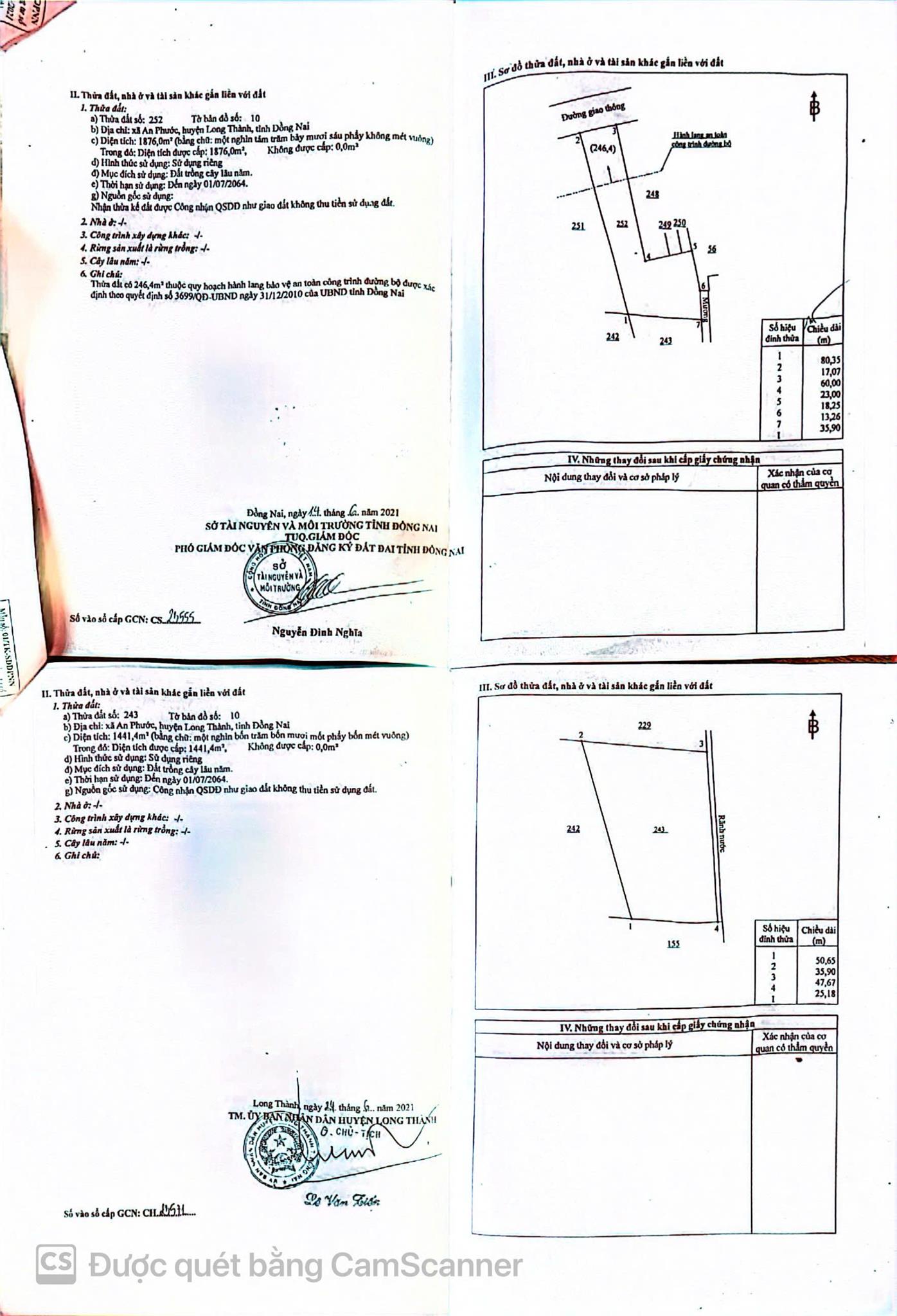 Chính Chủ Bán Đất Mặt Tiền Đường Phùng Hưng, Xã An Phước, Huyện Long Thành, Đồng Nai. - Ảnh chính