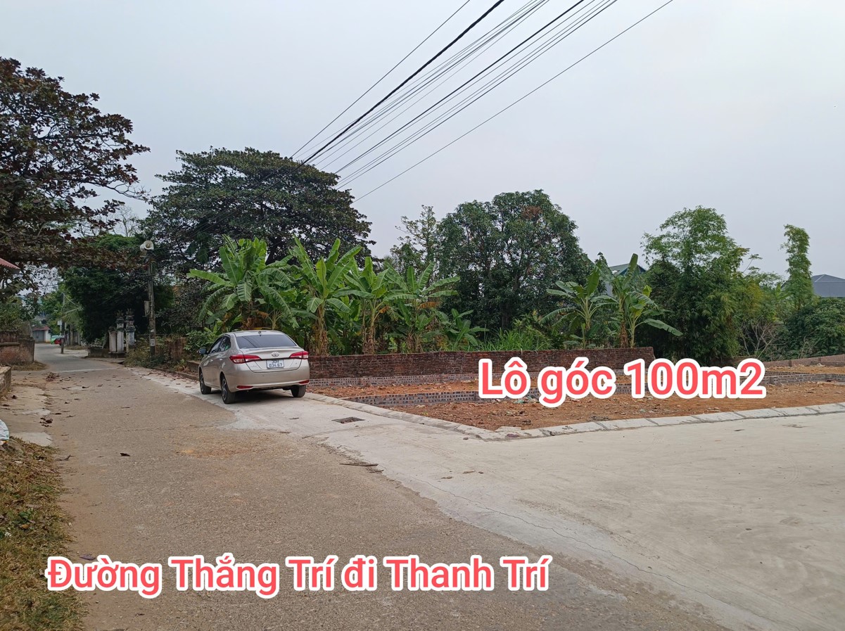 Thửa đất đẹp nhất Thắng Trí, Minh Trí, Sóc Sơn - Mặt đường liên thôn - Ảnh chính