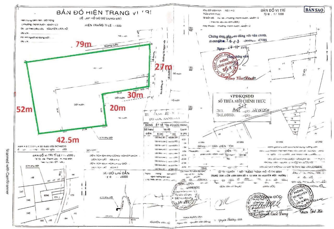 Gấp Bán xưởng 3000m² mặt tiền Tô Ngọc Vân, Thạnh Xuân, Quận 12 Giá siêu tốt - Ảnh 1