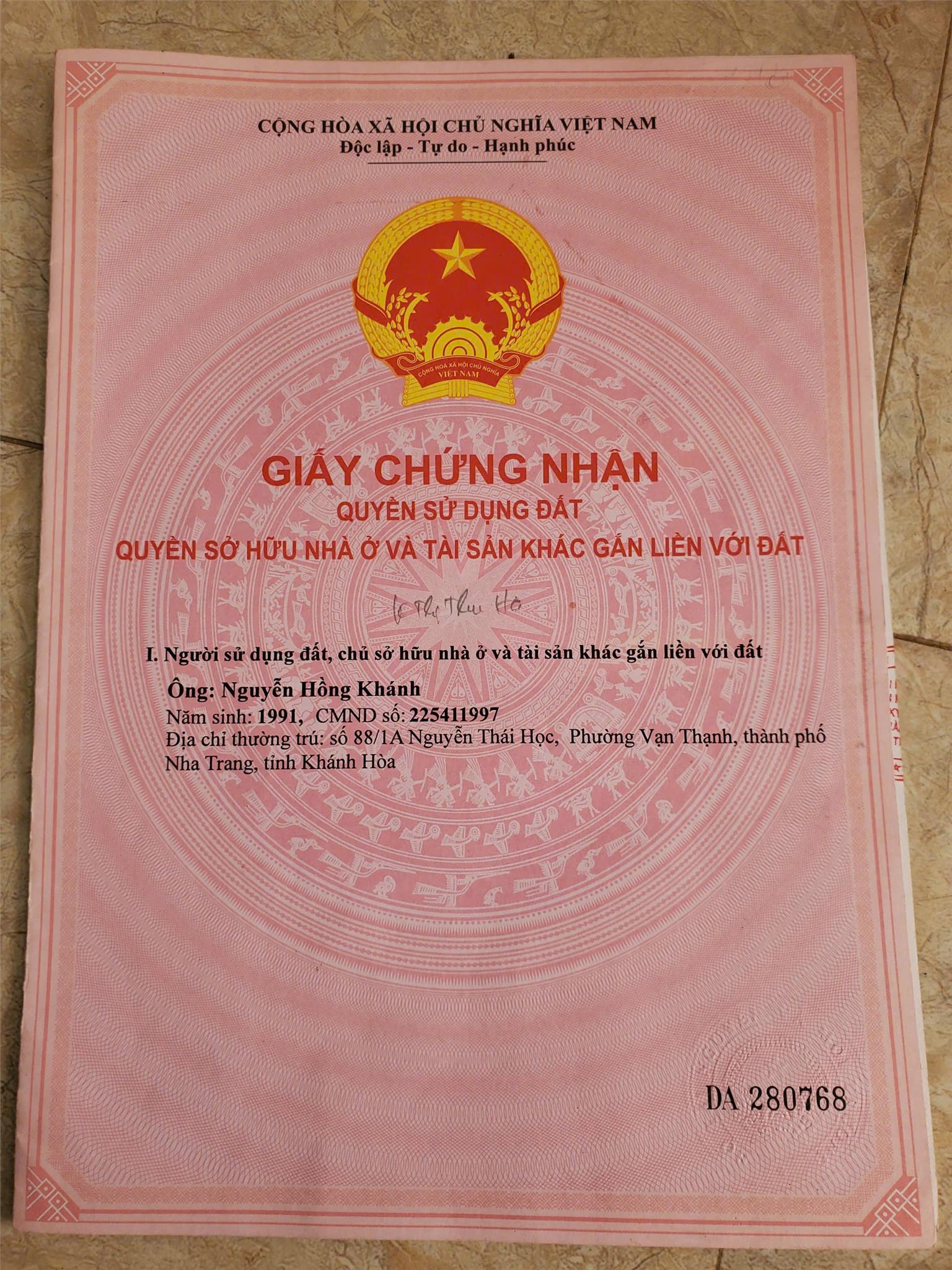 NHÀ ĐẸP- GIÁ TỐT  - Cần bán nhanh tại Phường Vạn Thạnh, Nha Trang, Khánh Hòa - Ảnh chính