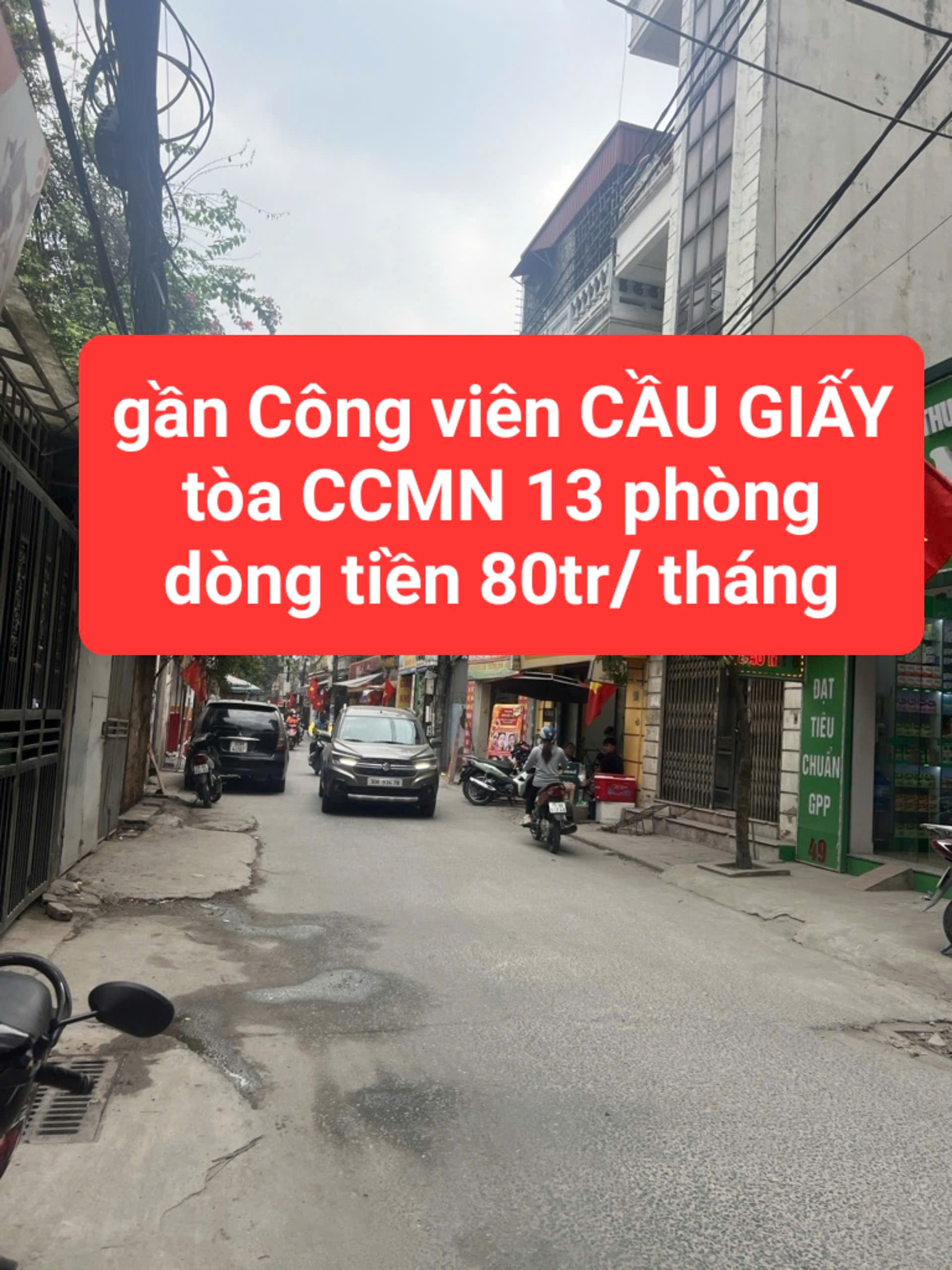 NGUYỄN KHANG - tòa CCMN dòng tiền 80tr/ tháng - 13 phòng full đồ, 8 tầng - 0859990768 - Ảnh chính