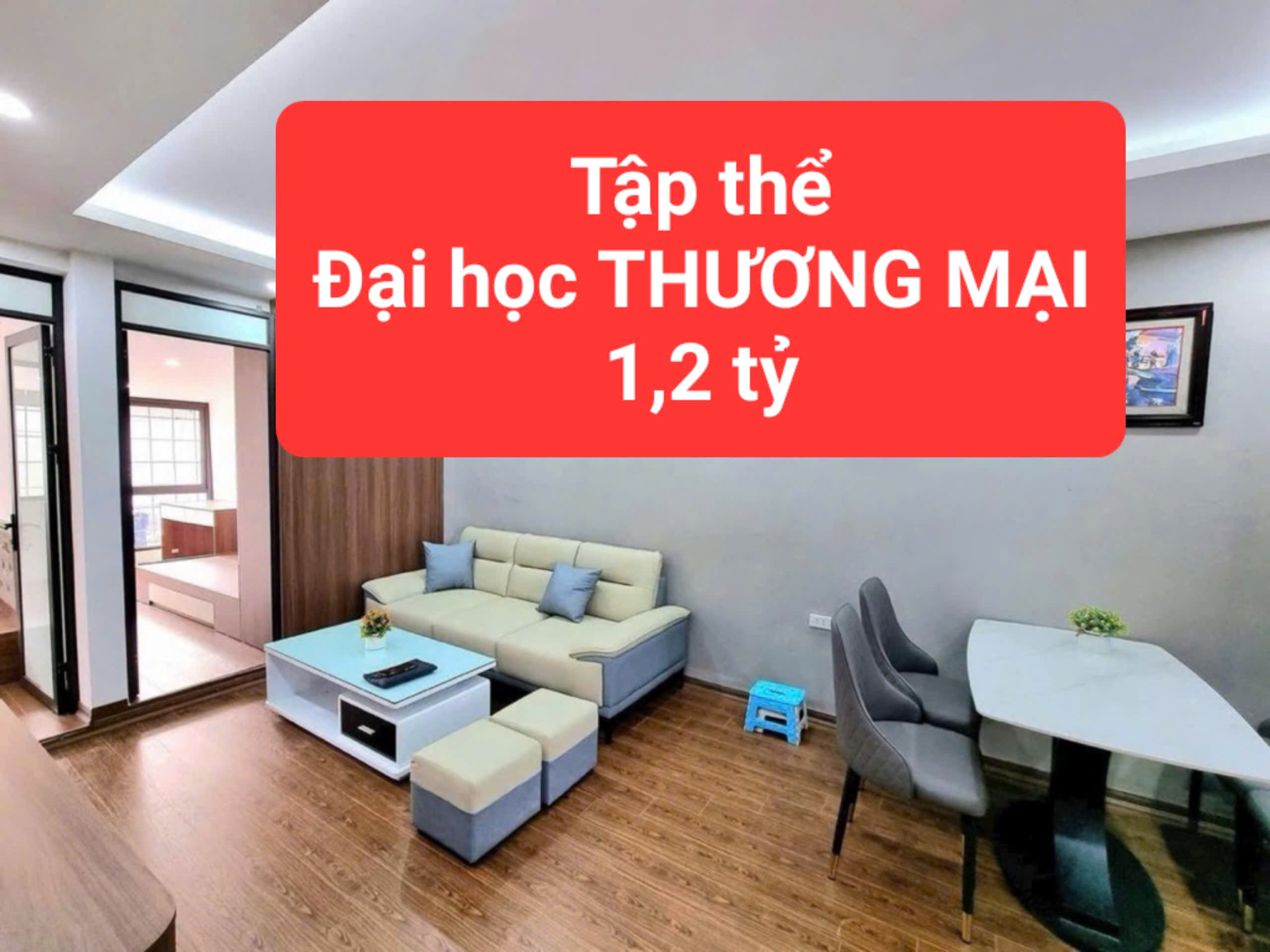 tập thể tầng 1 ĐH THƯƠNG MẠI - DƯƠNG KHUÊ - dân cư sầm uất - 0859990768 - Ảnh chính