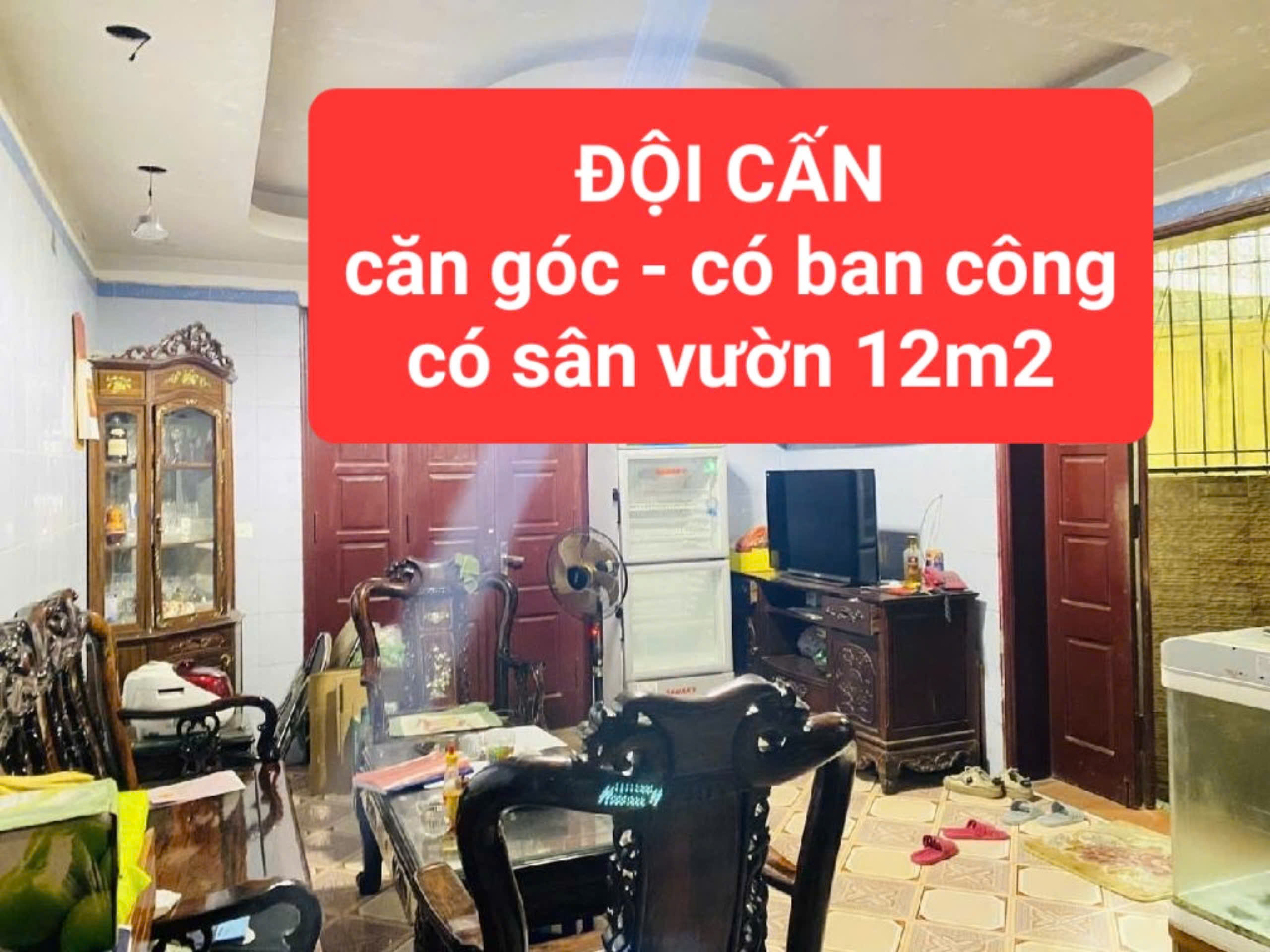 ĐỘI CẤN - lô góc - có sân để xe 12m2 - ban công thoáng - Ở SƯỚNG - 0859990768 - Ảnh chính