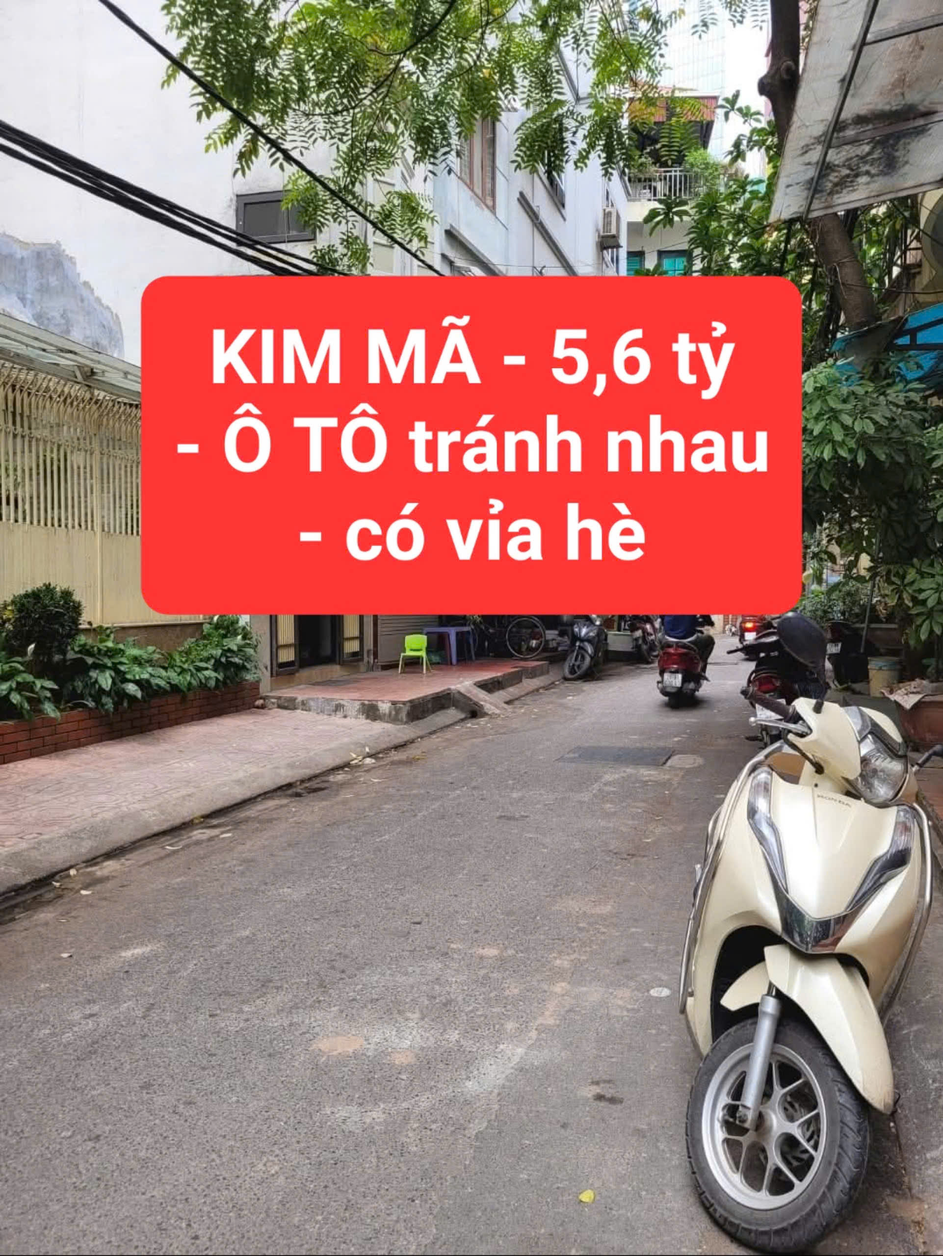 KIM MÃ - Ô Tô tránh nhau - có vỉa hè - kinh doanh - 4 tầng - 0859990768 - Ảnh chính