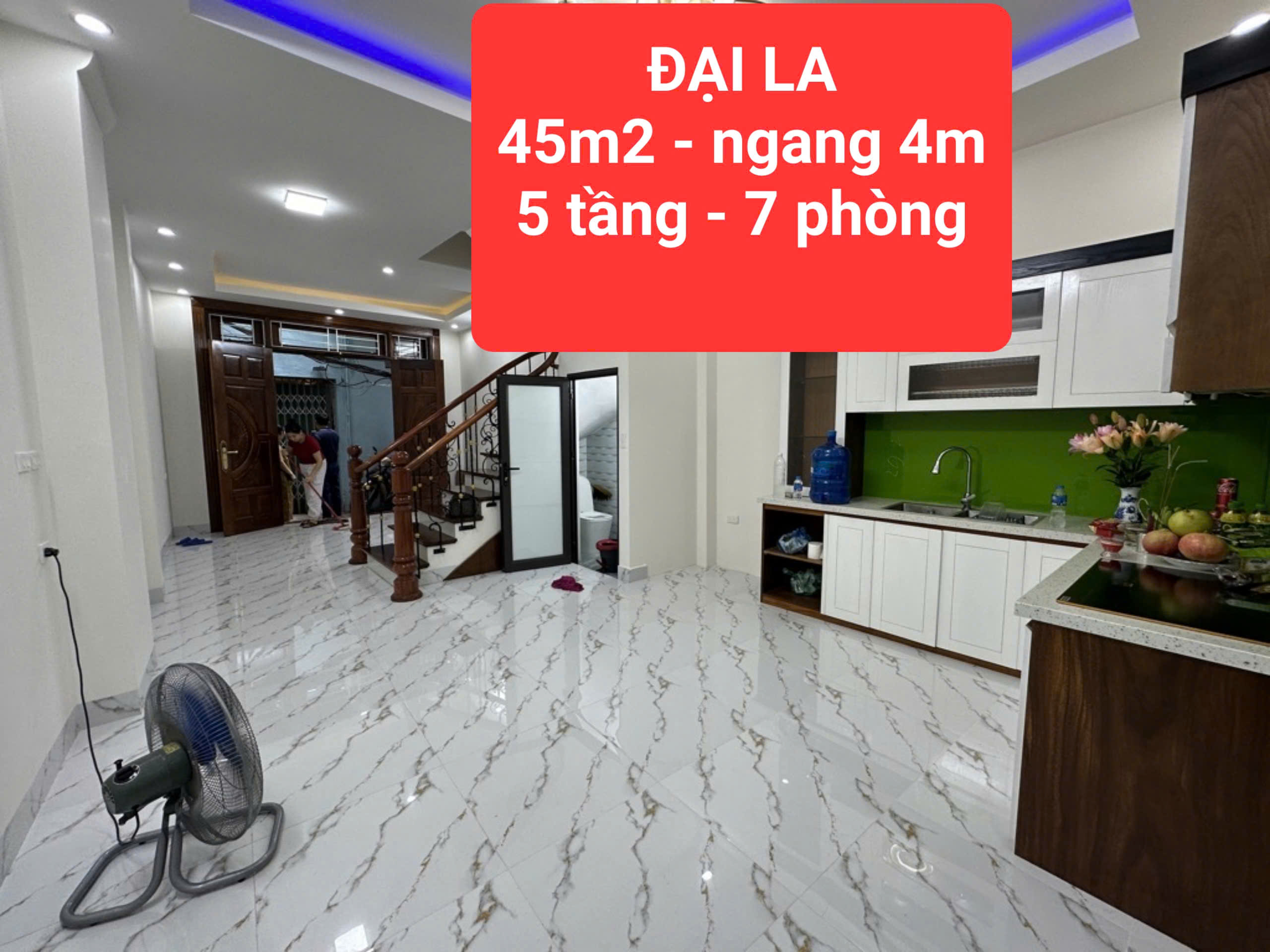 gần ĐH KINH TẾ QUỐC DÂN - 45m2, ngang 4m - 5 tầng, 7 phòng ngủ - 0859990768 - Ảnh chính