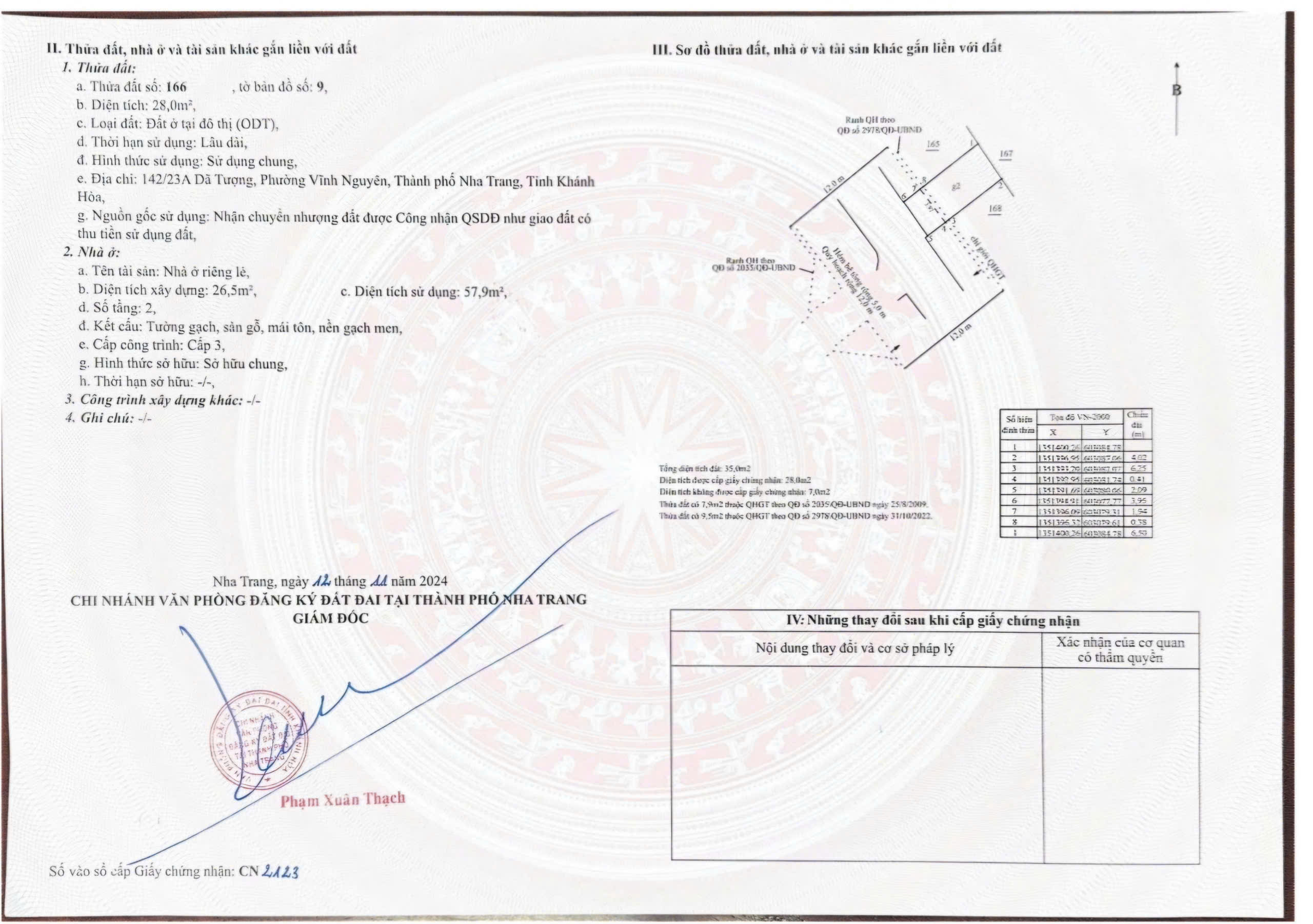 Nhà Đẹp 1 trệt 1 lầu ngay đường Hoàng Diệu - Cách Biển Trần Phú - Nha Trang tầm 500M - Ảnh chính