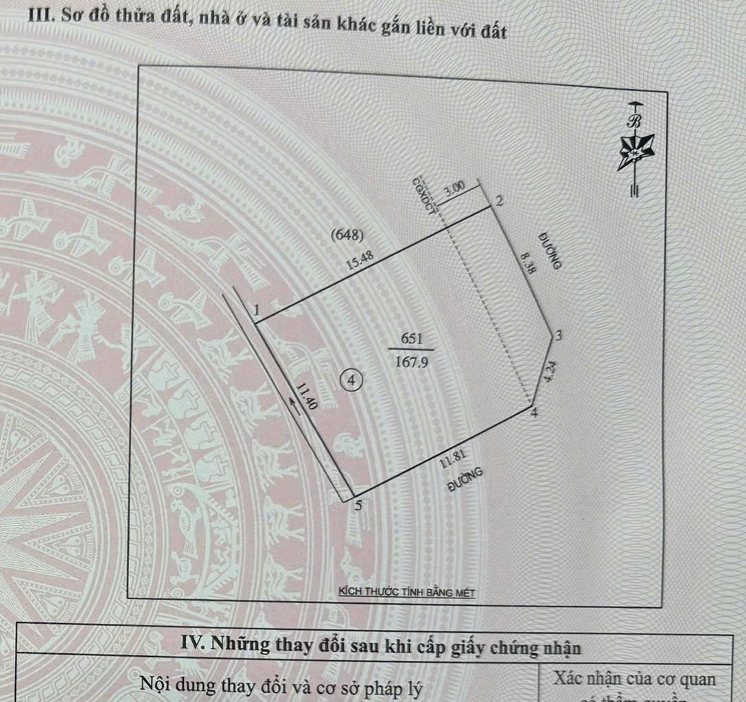 Bán lô góc 168m2 đấu giá Xuân Hoa, trung tâm Uỷ Ban phường Nghi Đức, TP Vinh - Ảnh chính