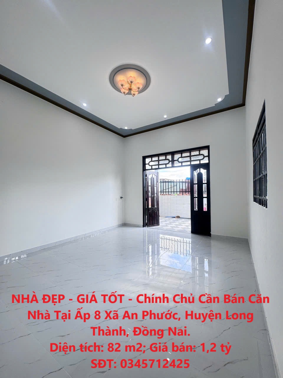 NHÀ ĐẸP - GIÁ TỐT - Chính Chủ Cần Bán Căn Nhà Tại Ấp 8 Xã An Phước, Huyện Long Thành, Đồng Nai. - Ảnh chính