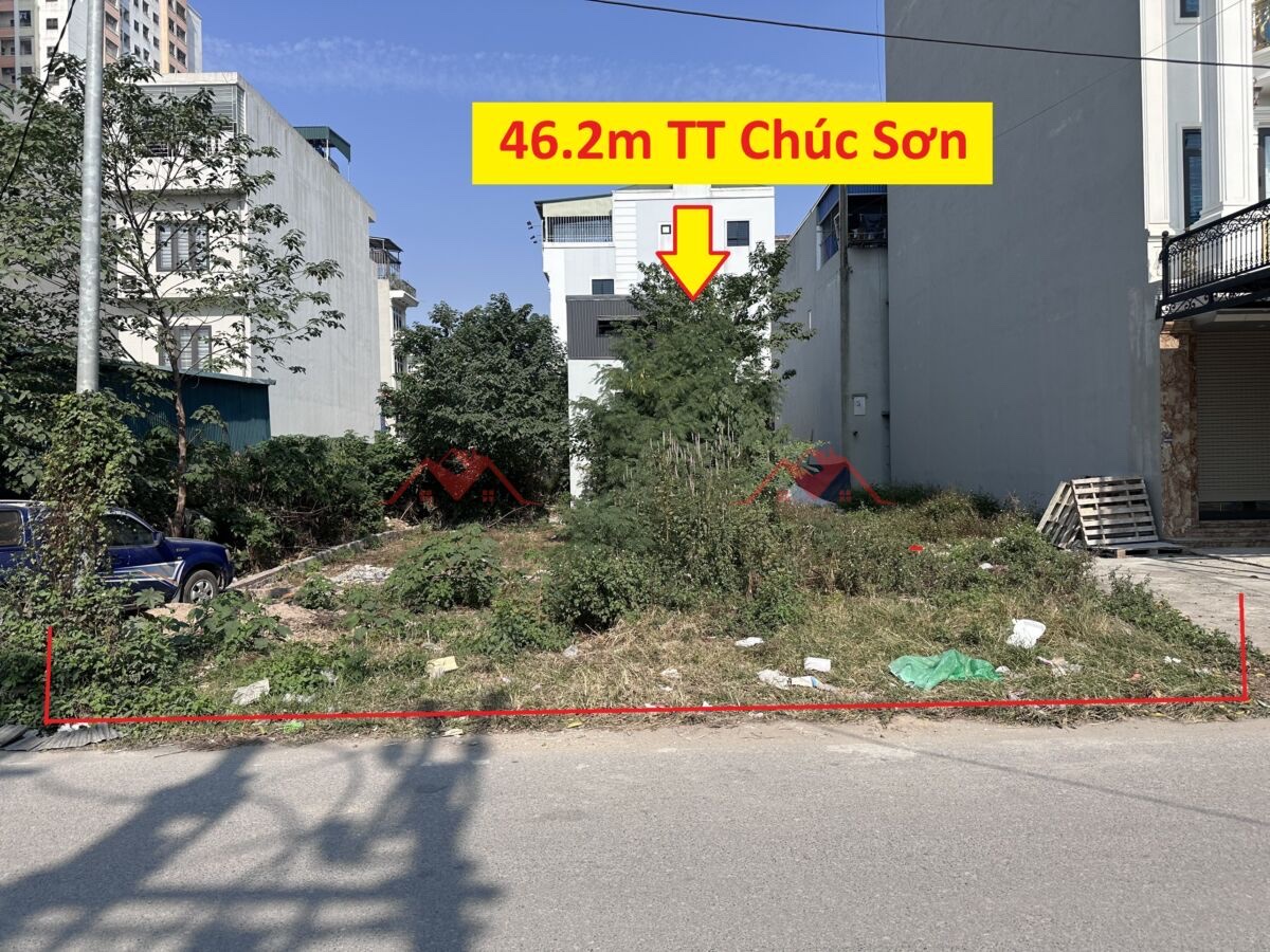 SIÊU PHẨM GIÁ 5,1 TỶ ĐẤT TẠI TT CHÚC SƠN-CHƯƠNG MỸ D/T: 46,2M - Ảnh chính