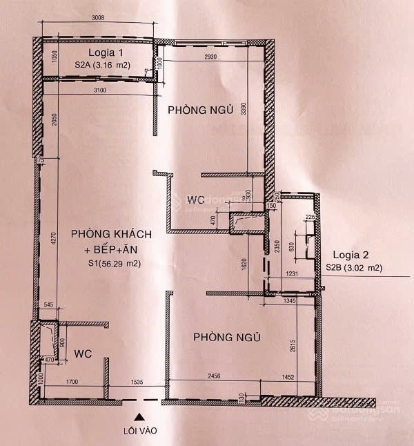 Chính chủ bán căn hộ 2PN tại The Origami, giá 2.95 tỷ vnd, diện tích xây dựng 68m2 - Ảnh 1