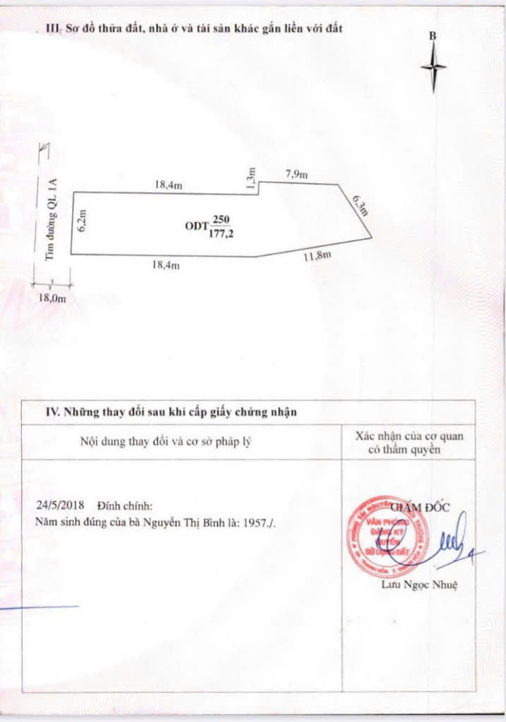 CHÍNH CHỦ bán Nhà 3 tầng mặt đường Quang Trung qua cầu Bố chưa tới ngã tư Voi mà giá chỉ 76tr/m2 - Ảnh 4