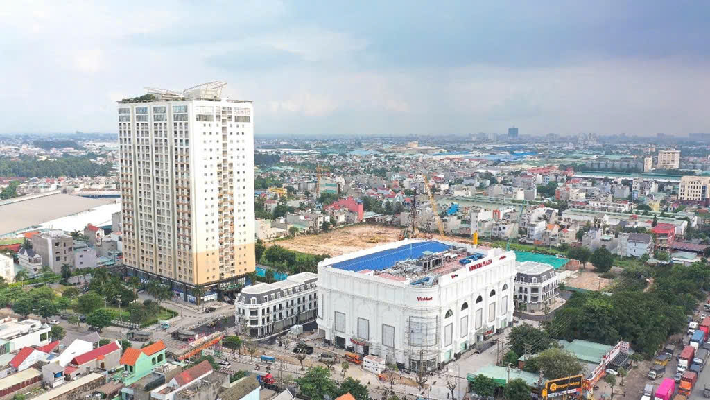 BÁN ĐẤT NGAY VINCOM PLAZA DĨ AN -100M2-GIÁ 5 TỶ - Ảnh 1