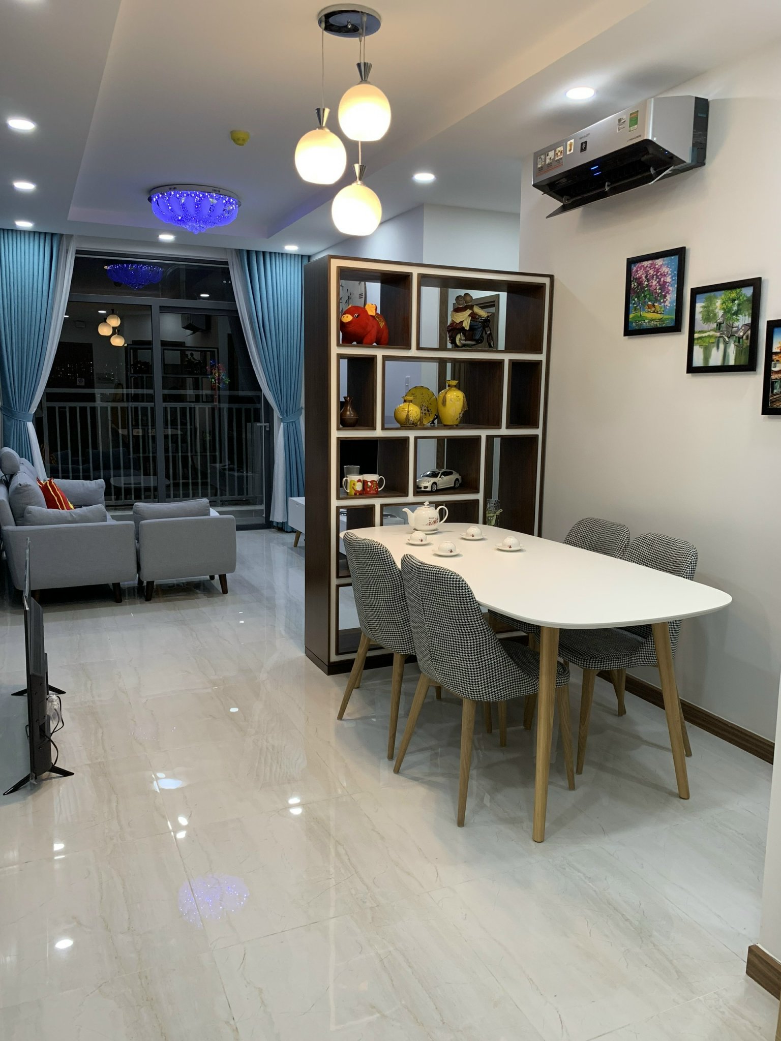 Cho Thuê căn hộ Him Lam Phú An (69m2, 2PN,2WC) Full Nội Thất Giá 10 Triệu/Tháng View Nội Khu. LH 093 - Ảnh 2