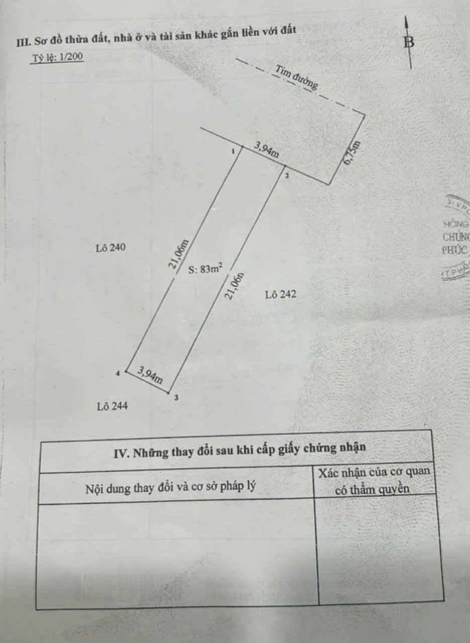 Nhà mặt đường Tô Vũ - 193 Văn Cao, 83m 4 tầng, đường 13m, Giá 7.5 tỉ - Ảnh 4