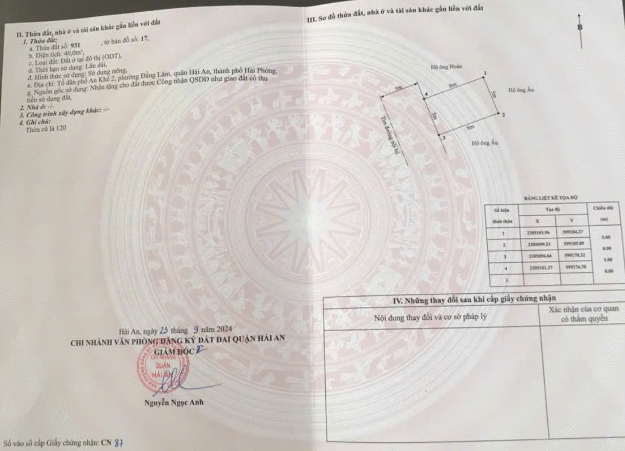 Nhà phân lô Tô Vũ - 193 Văn Cao, 40m 5 tầng độc lập, đường 10m, Giá 5.4 tỉ, đẹp như mới - Ảnh 4