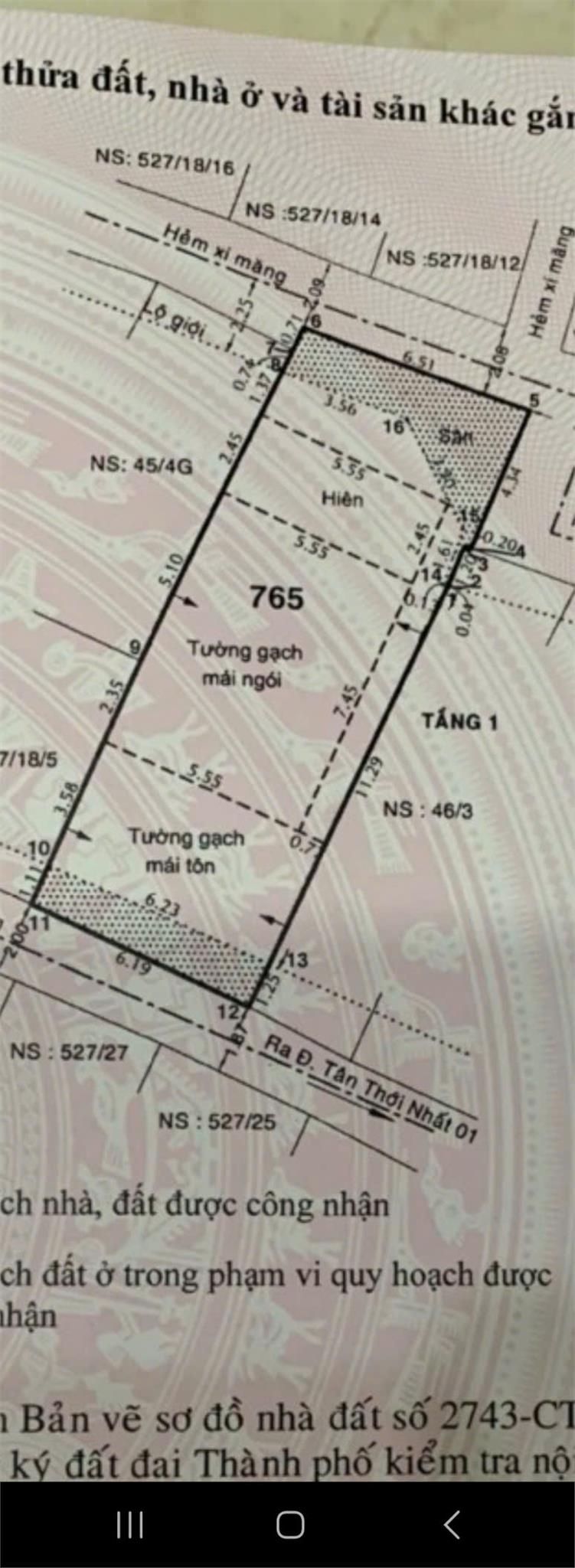 NHÀ ĐẸP - GIÁ TỐT – Cần bán nhanh căn nhà vị trí đẹp tại quận 12, TPHCM - Ảnh 1