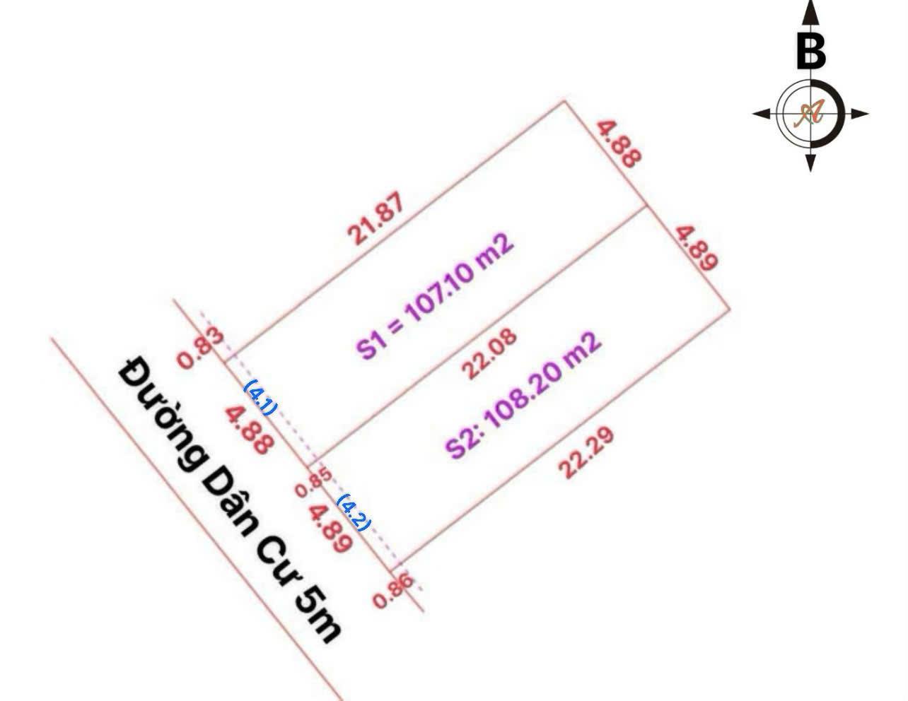 CẦN BÁN LÔ Đất Tại  Xóm 5, Xã Nghi Kim, TP Vinh, Nghệ An lối 2 khu đấu giá đường 36m, 1tỷ750 - Ảnh 1