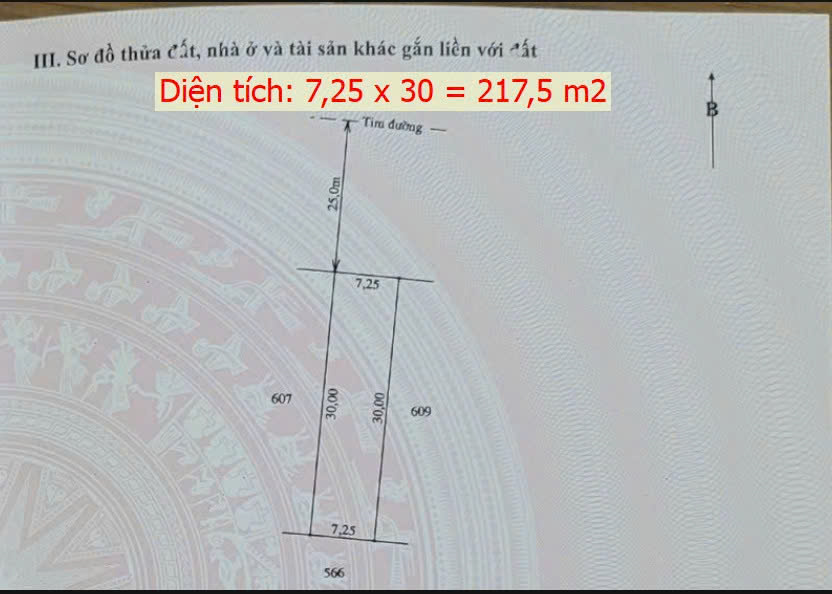 MỞ BÁN 15 LÔ ĐẤT GIÁ 1,7x TỶ/LÔ - ĐẤT: 7,25x30=217,5m2 - TỈNH LỘ 3 NGỌC SƠN - THẠCH HÀ - Ảnh 2