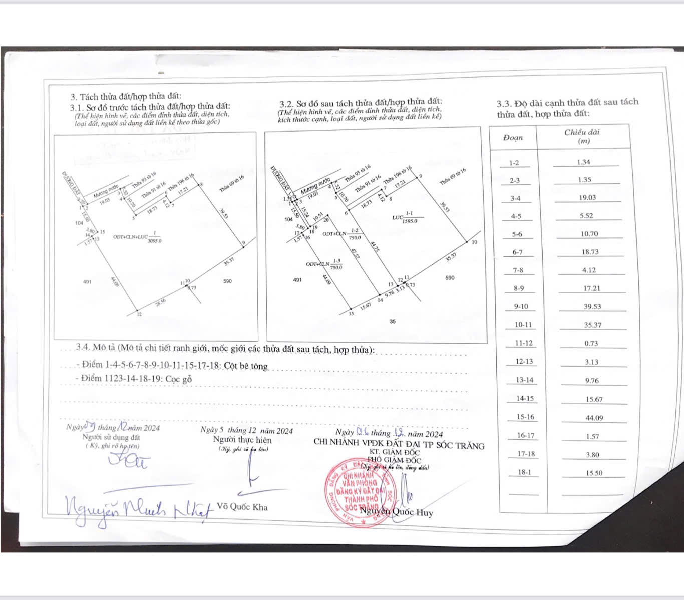 Bán 03 Lô Đất Liền Kề Tổng DT 3095m2 Mặt Tiền Kênh Nhân Lực, Gần Bệnh Viện Đa Khoa Sóc Trăng - Ảnh chính