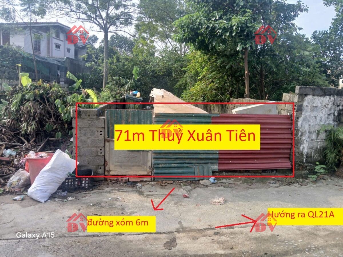 SIÊU PHẨM GIÁ 1,350 TỶ ĐẤT TẠI THỦY XUÂN TIÊN-CHƯƠNG MỸ D/T:71M - Ảnh chính