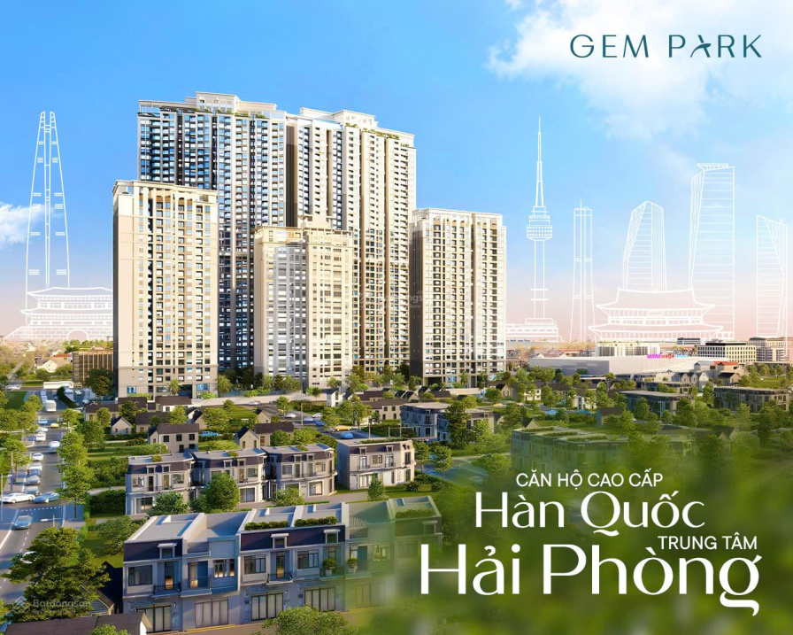 Gem Park - Thanh toán 480triệu đến khi bàn giao nhà. Nhận ngay căn hộ cao cấp chuẩn Hàn Quốc - Ảnh chính