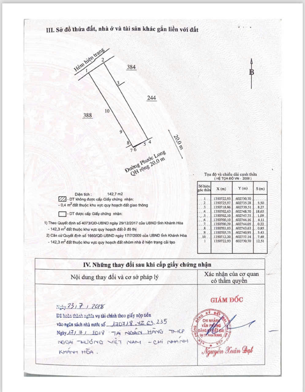 Bán Nhà 2 Mặt Tiền Đường Phước Long, Sát Bệnh Viện Tâm Trí, TP Nha Trang, Khánh Hòa - Ảnh 3