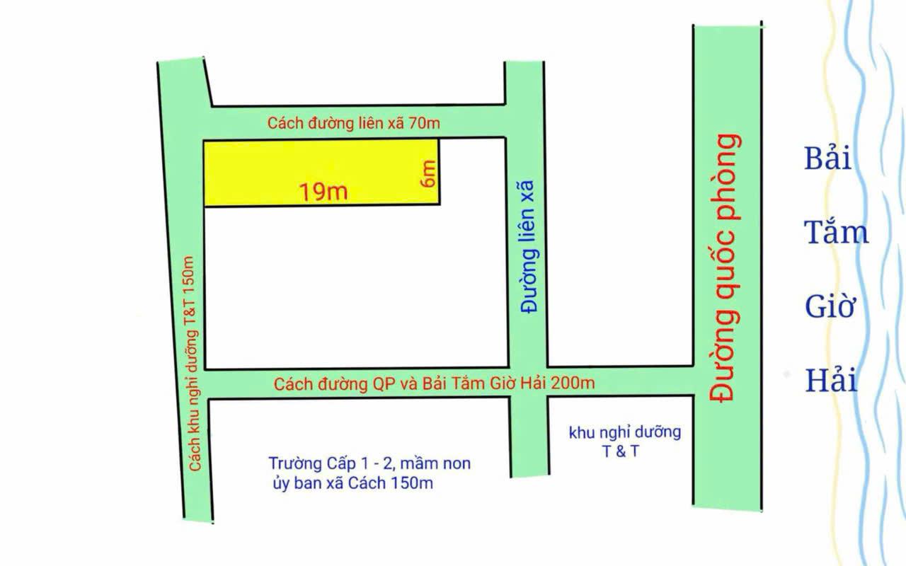 Chính Chủ Cần Bán Đất 2 Mặt Tiền Tại Thôn 6, Xã Gio Hải, Huyện Gio Linh, Quảng Trị - Ảnh chính