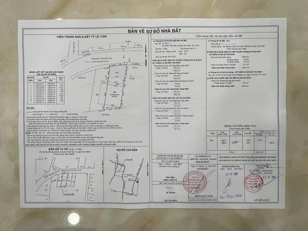 Bán Đất Tặng Nhà Cấp 4 Mặt Tiền Đường 10m Xuân Thới Sơn 30, Hóc Môn - Ảnh 1