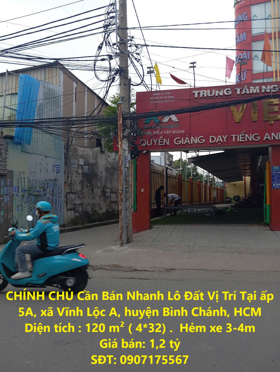 CHÍNH CHỦ Cần Bán Nhanh Lô Đất Vị Trí Tại ấp 5A, xã Vĩnh Lộc A, huyện Bình Chánh, HCM - Ảnh chính