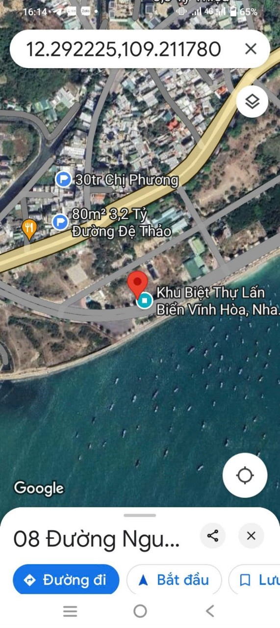 ĐẤT MẶT TIỀN NGUYỄN CƠ THẠCH, VĨNH HÒA, NHA TRANG - VIEW BIỂN SIÊU ĐẸP - Ảnh 4