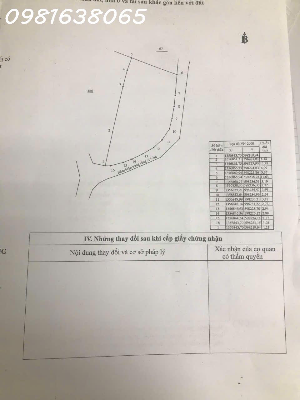 Hàng Hiếm Cần Bán, Phù Hợp Tách Thửa, Cách Đường Lương Định Của Chỉ 30m,  Xã Vĩnh Thạnh, Khánh Hòa - Ảnh chính