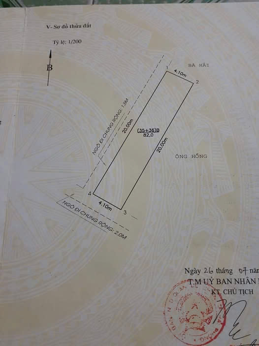 Bán đất ngõ 919 Thiên Lôi, 82m, lô góc, Giá 30 tr/m, gần Cầu Rào - Ảnh 3