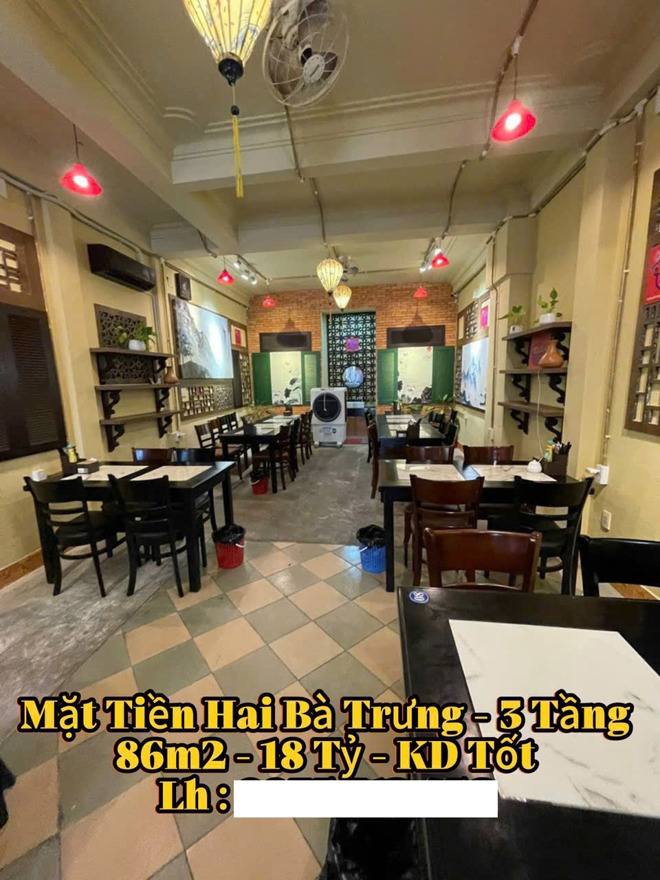 🔸 Nhà 3 tầng mặt tiền Hai Bà Trưng - 86m2 - 1X Tỷ - vị trí đắc địa, ngay phố đi bộ kinh doanh sầm - Ảnh chính