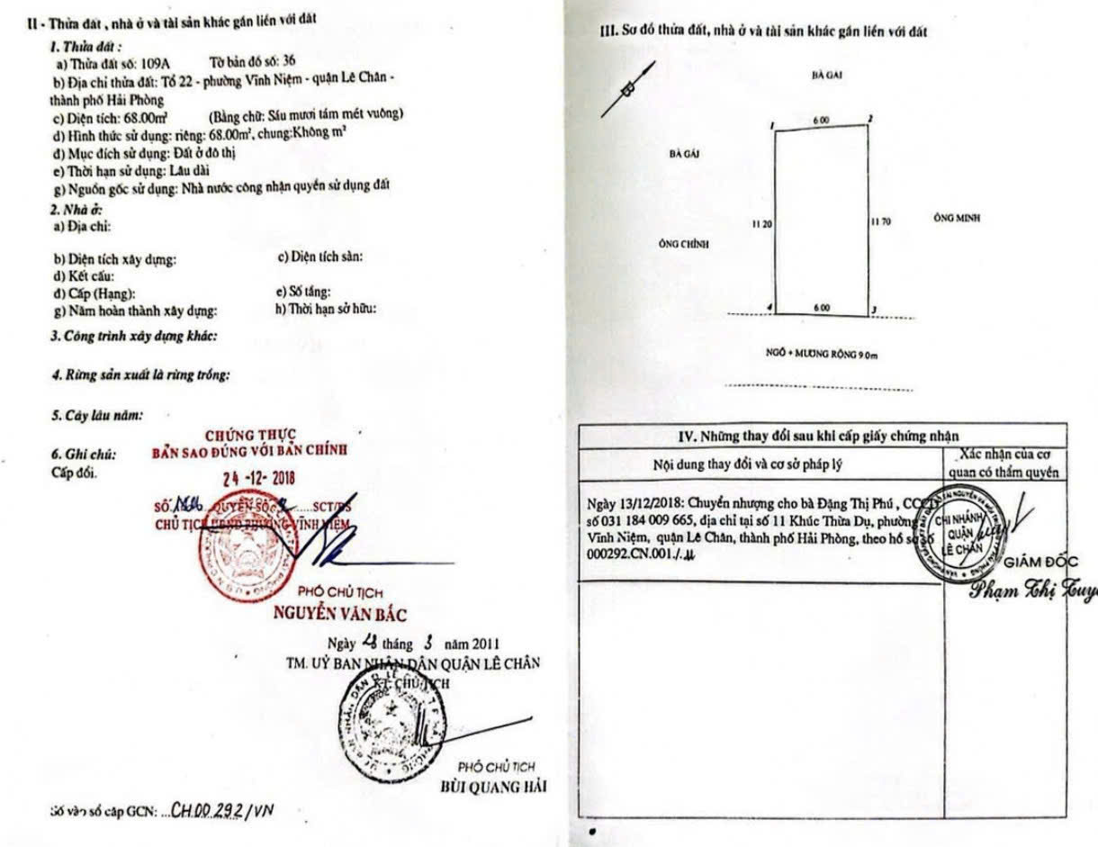 Đất mặt đường tuyến 2 Khúc Thừa Dụ, 68m, ngang 6, đường 8m, Giá 4.08 tỉ - Ảnh 3